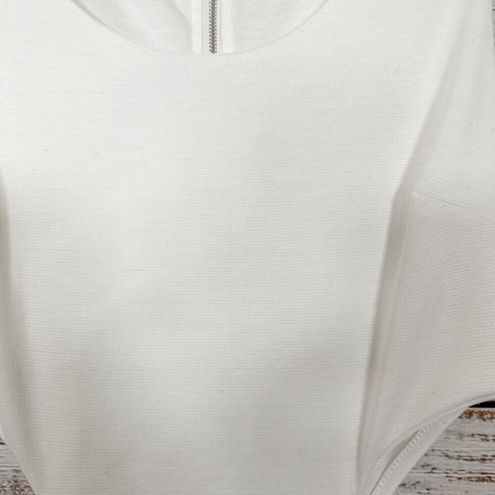 Charlotte Russe Ivory Cut Out Side Dress with Rose Gold Sequins, GUC, Small - Picture 4 of 9